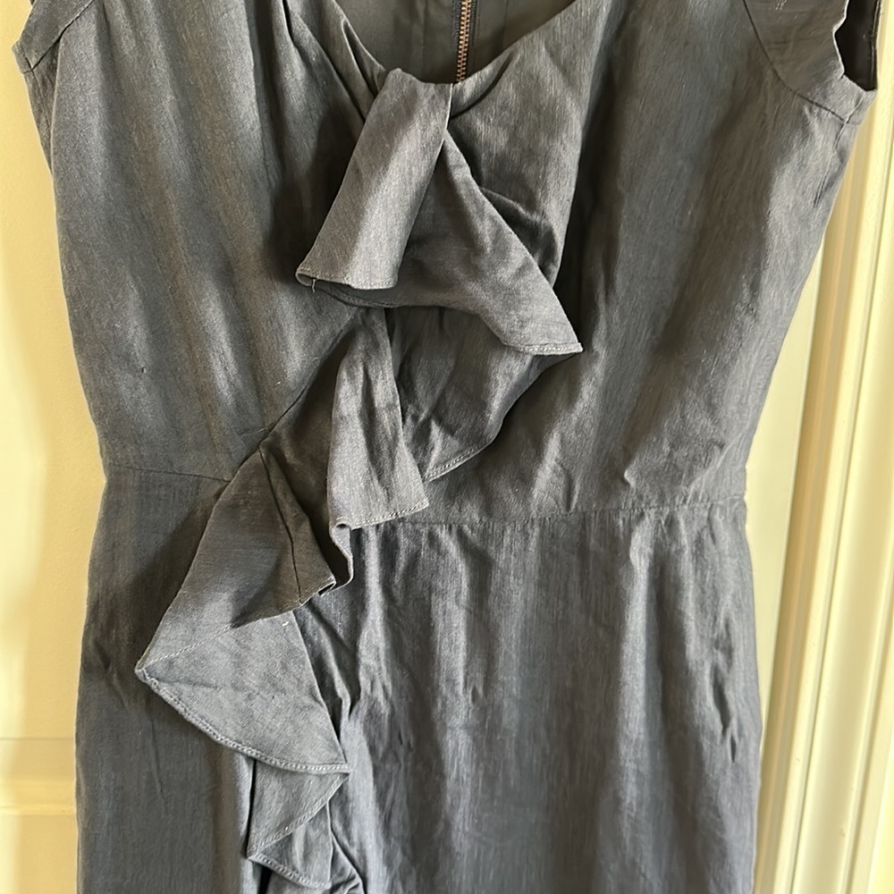 REBECCA Taylor Sheath Blue Dress - Picture 6 of 9